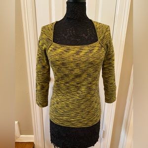 DANA BUCHMAN Vintage (not Kohl’s) Green Sweater, size M